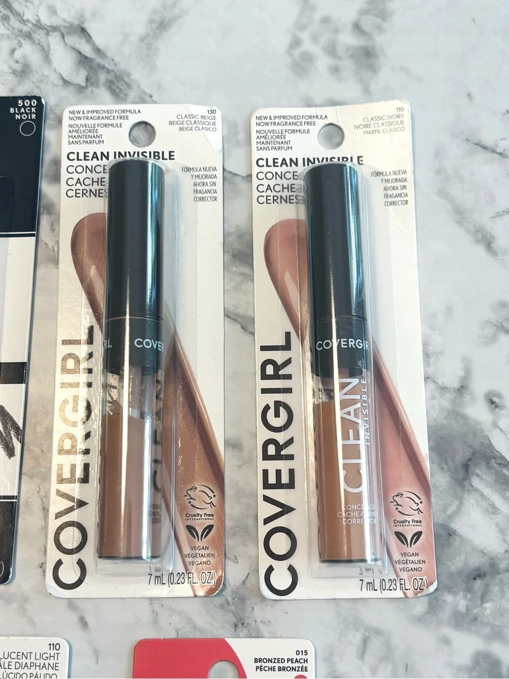 NWT Covergirl Lot of 6 Makeup Items Lipstick Powder Concealer Eyeliner